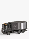 John Lewis toy lorry with die-cast cab and realistic trailer, UK version