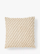 John Lewis Truly Knotted Square Cushion Ecru Decorative Cushion- Buy online at McGrocer