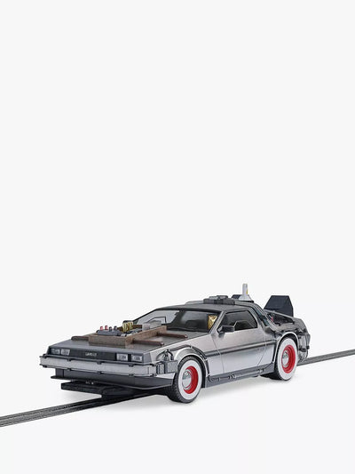John Lewis Scalextric Back To The Future 3 Delorean Time Machine- Buy online at McGrocer