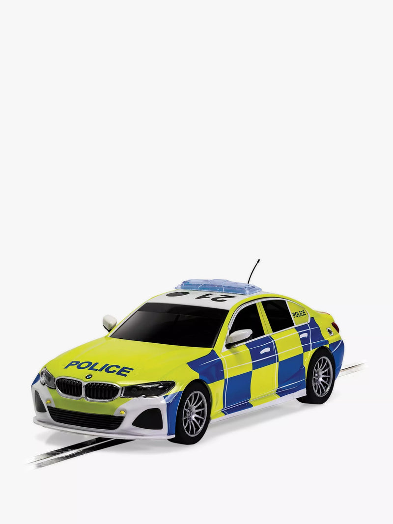 Scalextric BMW 330i M-Sport Police Car slot car - British product