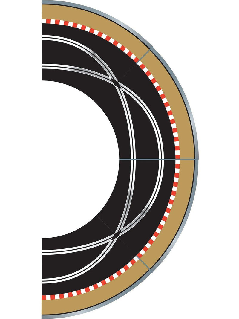 Scalextric track racing curve extension pack 1 7 pieces - British product