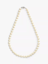 John Lewis Eclectica Pre-Loved Single Row Faux Pearl Necklace, 45cm- Buy online at McGrocer