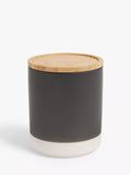 John Lewis matt dipped stoneware storage jar 550ml, UK version
