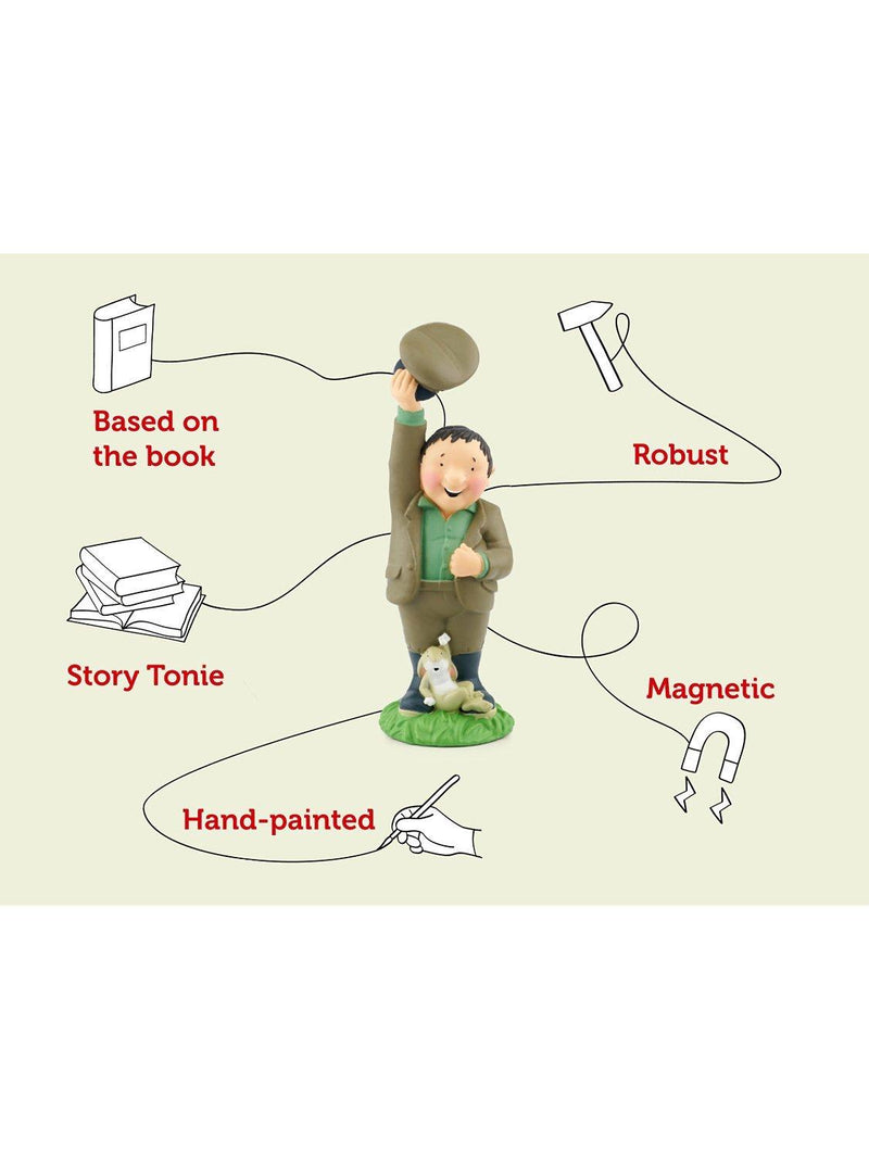 tonies Percy the Park Keeper audio character, imported from the UK
