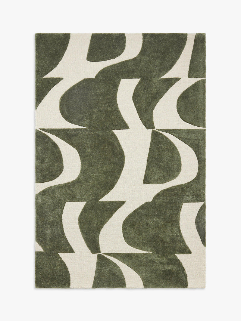 John Lewis Area Rug Green 180x120cm, UK version