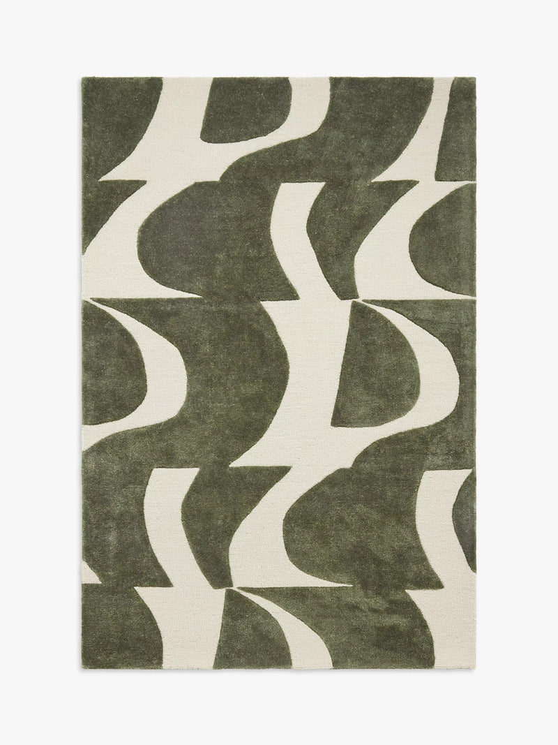 John Lewis Area Rug Green 180x120cm, UK version