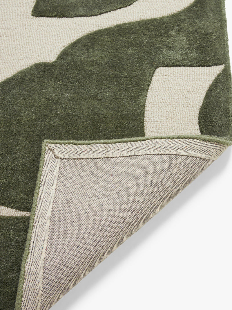 John Lewis Area Rug Green 180x120cm, UK version