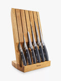 Robert Welch knife block with 6 professional knives, UK version