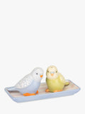 Cath Kidston Painted Table Budgie salt and pepper shaker set - British product