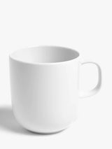 John Lewis John Lewis Dine Porcelain Large Mug 420ml White- Buy online at McGrocer