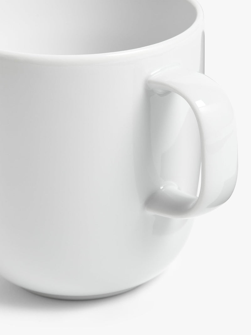 John Lewis Dine porcelain large mug 420ml, UK version
