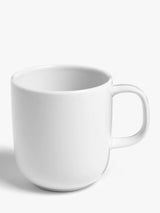 John Lewis John Lewis Dine Porcelain Mug, White, 320ml- Buy online at McGrocer