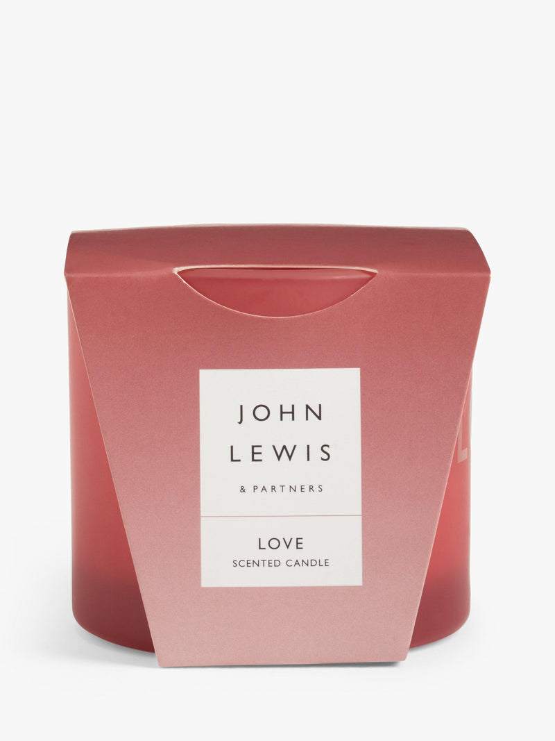 John Lewis Love scented candle 115g, UK version