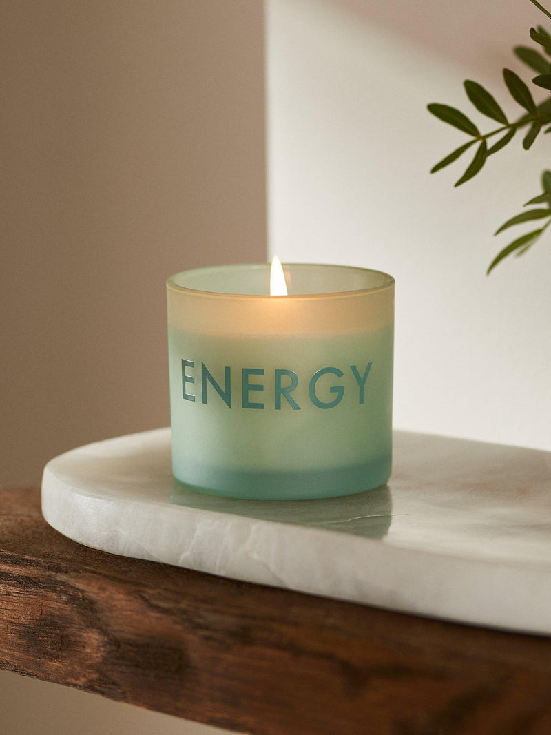 John Lewis Sentiments Energy Scentend candle 115g, UK version