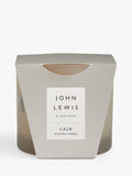 John Lewis Calm Scented Candle 115g, UK version