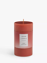 John Lewis John Lewis Sentiments Love Pillar Scented Candle 507g- Buy online at McGrocer