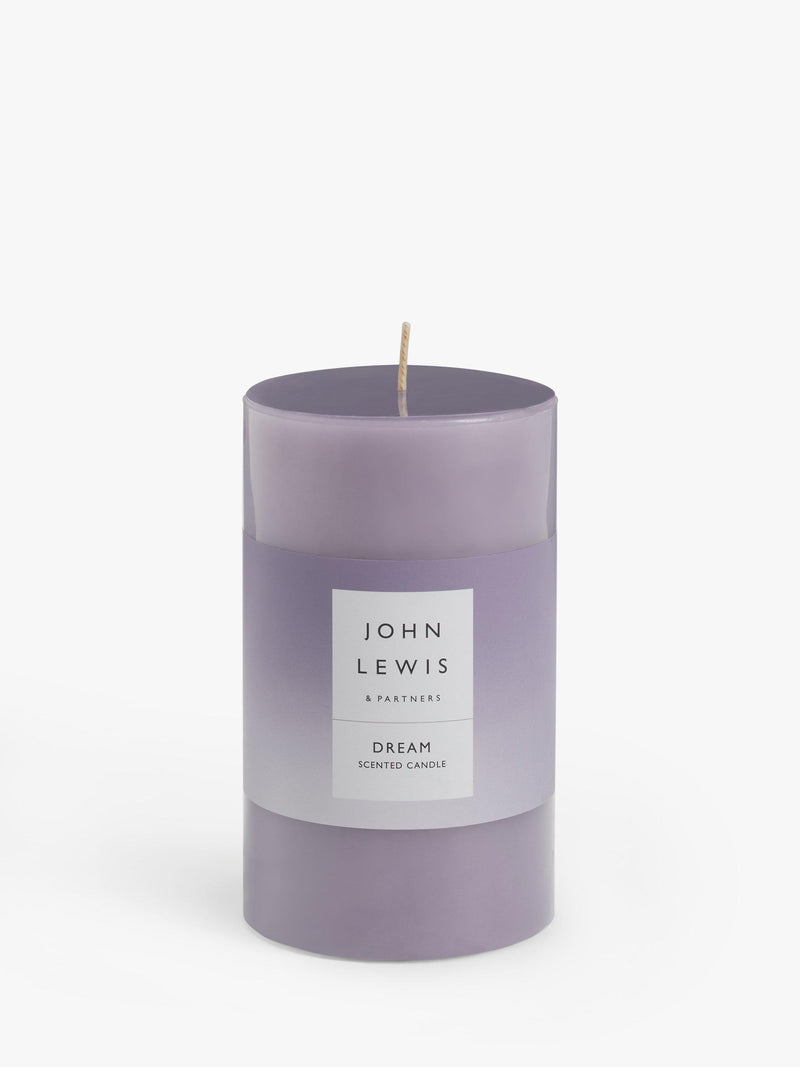 John Lewis Dream pillar scented candle 507g, UK version