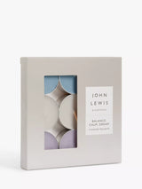 John Lewis John Lewis Sentiments Balance, Calm & Dream Scented Tealights Pack of 9- Buy online at McGrocer