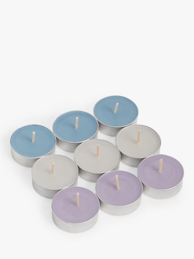 John Lewis scented tealights Balance Calm Dream pack of 9, UK version