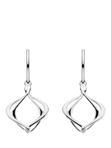 John Lewis Kit Heath Entwine Alicia Petite Drop Earrings- Buy online at McGrocer