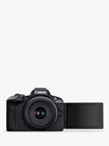 Canon EOS R50 mirrorless camera with 18-45mm lens kit - British product