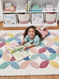 Great Little Trading Co kaleidoscope rug large - British product