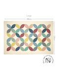 Great Little Trading Co kaleidoscope rug large - British product