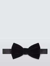 John Lewis John Lewis Velvet Silk Blend Bow Tie- Buy online at McGrocer