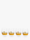 Dartington Crystal Clear glass tumbler set of 4, 300ml - British product