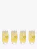 Dartington Crystal highball glasses clear set of 4 350ml - British product