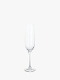 Dartington Crystal champagne flutes set of 4, 190ml clear - British product