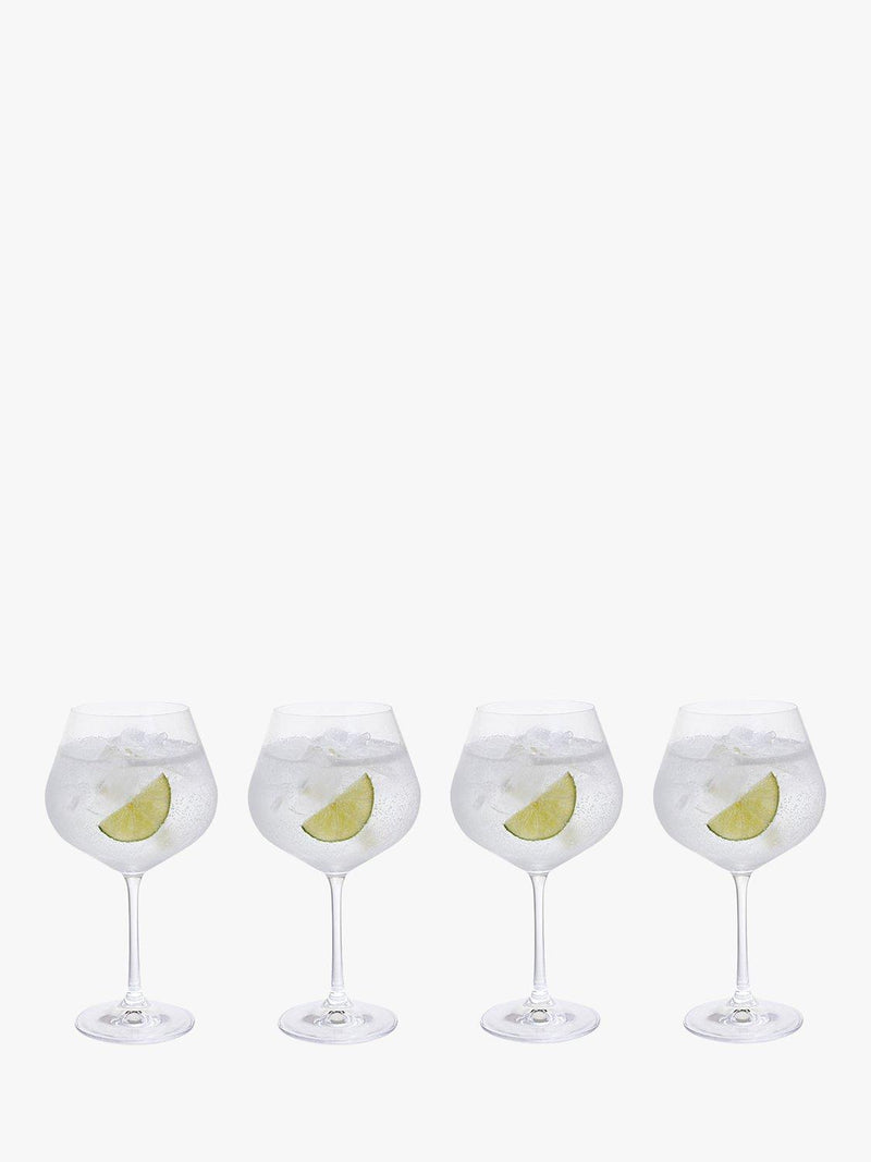 Dartington Crystal gin glass set of 4 570ml clear - British product
