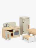 John Lewis Odney wooden doll's house kitchen furniture set, UK version
