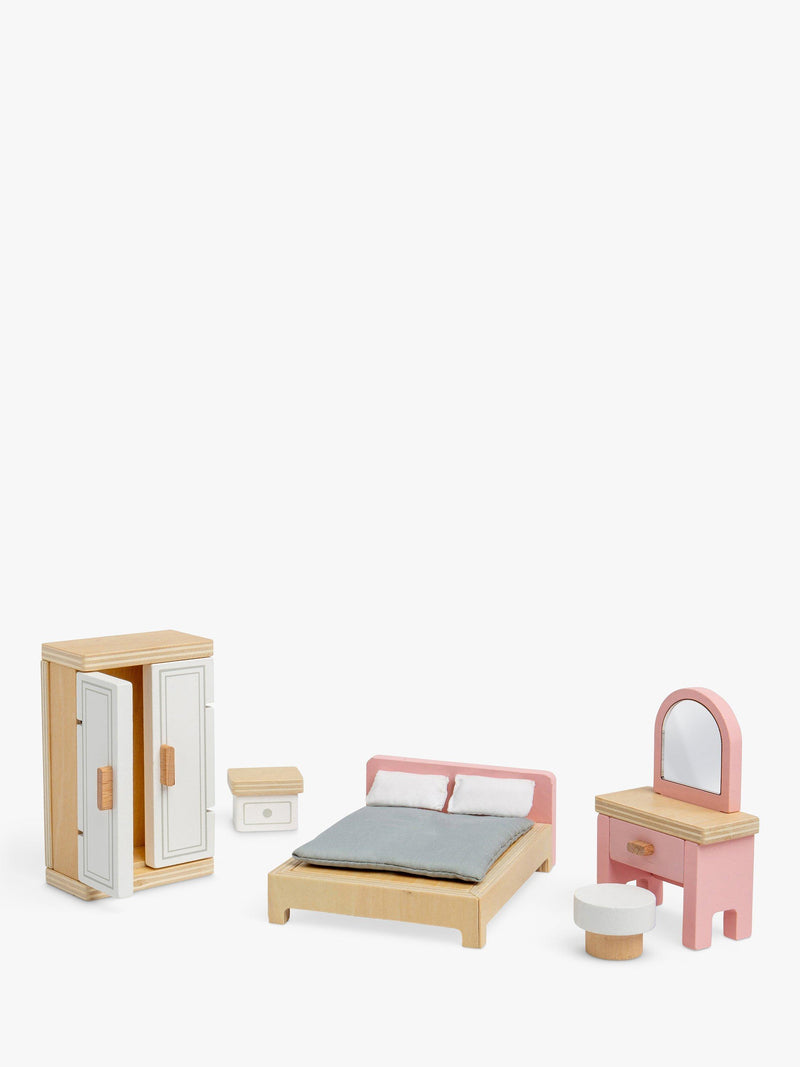 John Lewis dolls house bedroom furniture set, imported from the UK