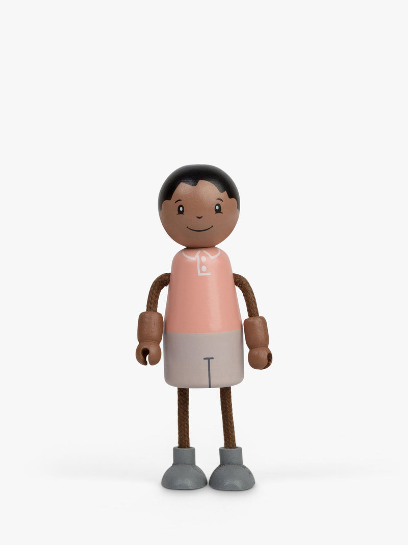 John Lewis wooden doll's house family set (British brand)