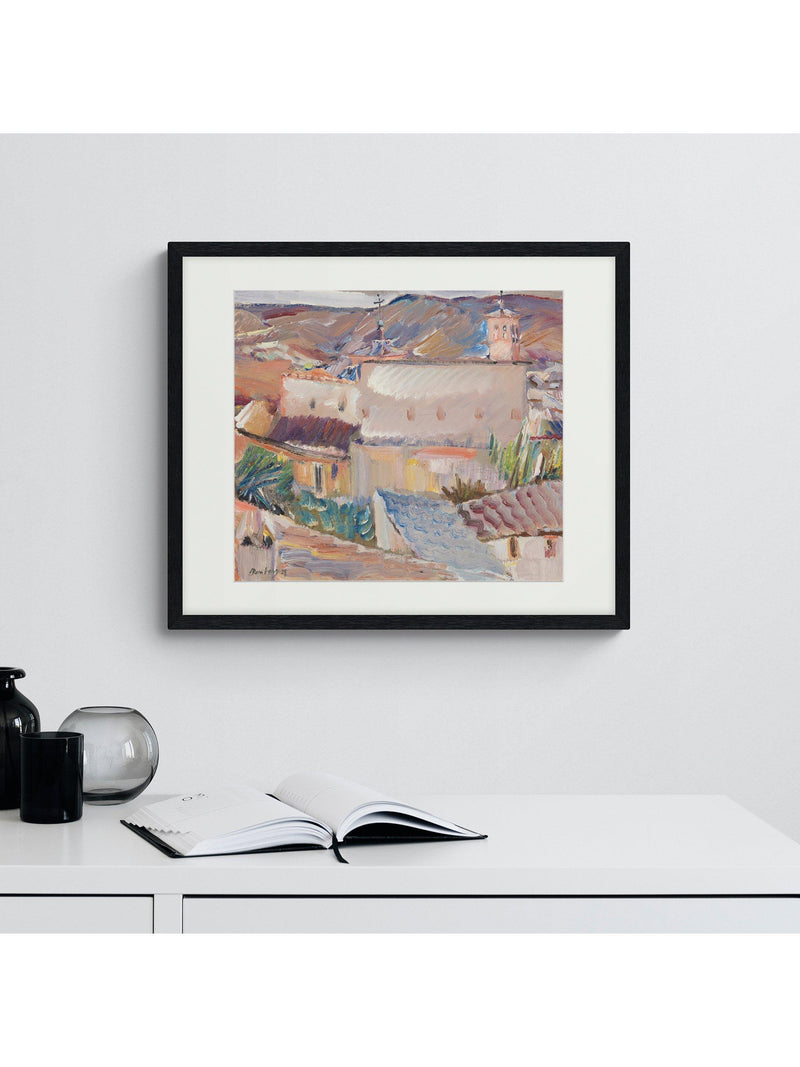 Tate David Bomberg landscape framed print 53x63cm - British product