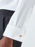 John Lewis classic knot cufflinks gold, UK version