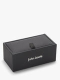 John Lewis classic knot cufflinks gold, UK version