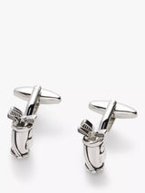 John Lewis John Lewis Golf Bag Cufflinks Silver Men's Accessory- Buy online at McGrocer