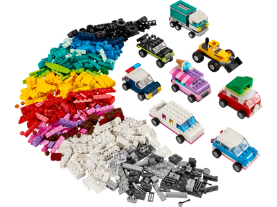 LEGO Classic Creative Vehicles Building Brick Set 900 Pieces