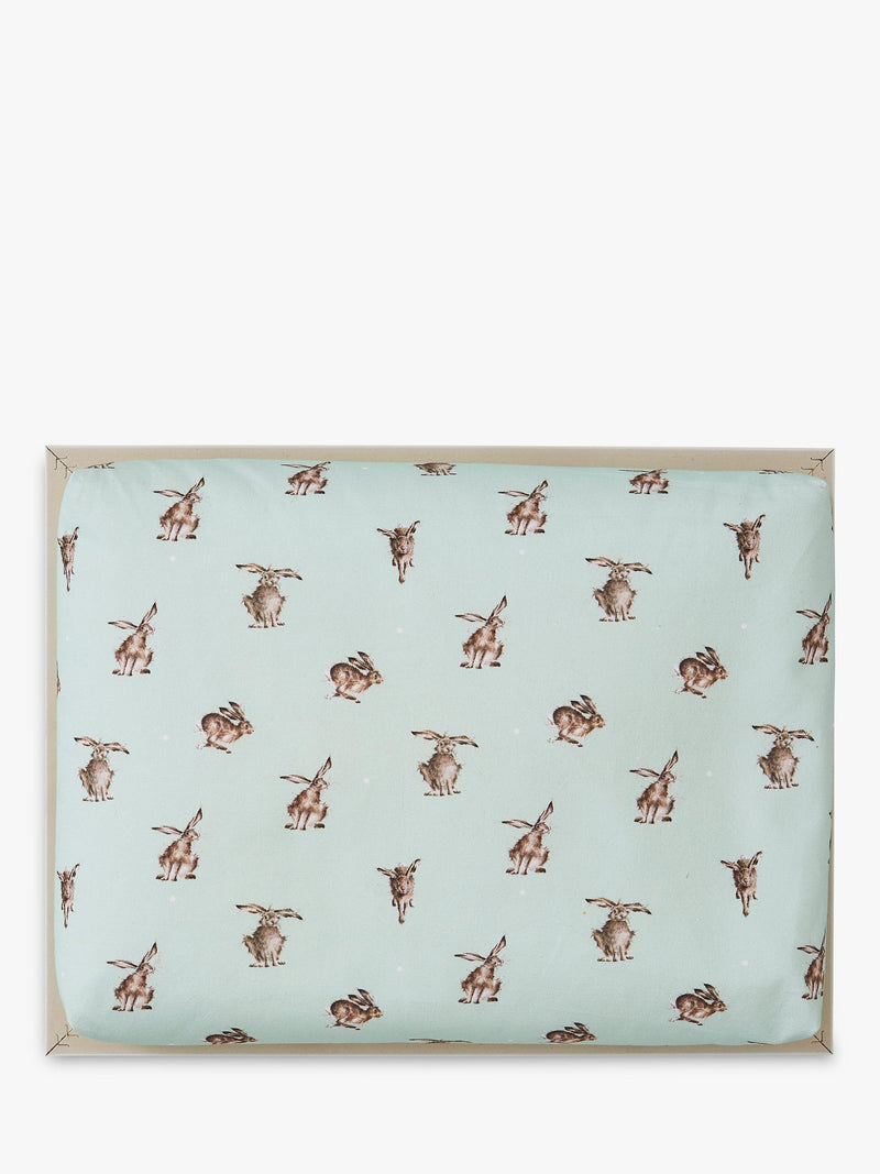 Wrendale Designs hare lap tray with padded base (British brand)