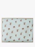 Wrendale Designs hare lap tray with padded base (British brand)