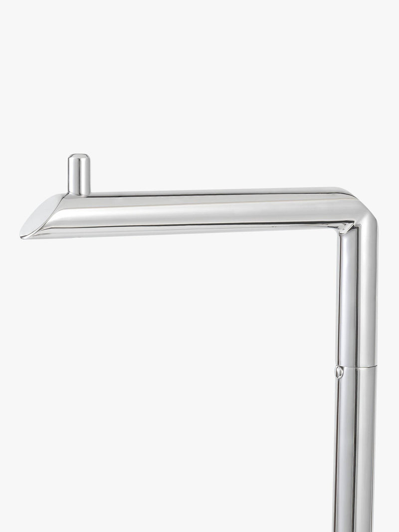 Robert Welch Oblique floor-standing toilet roll holder stainless steel (British brand)