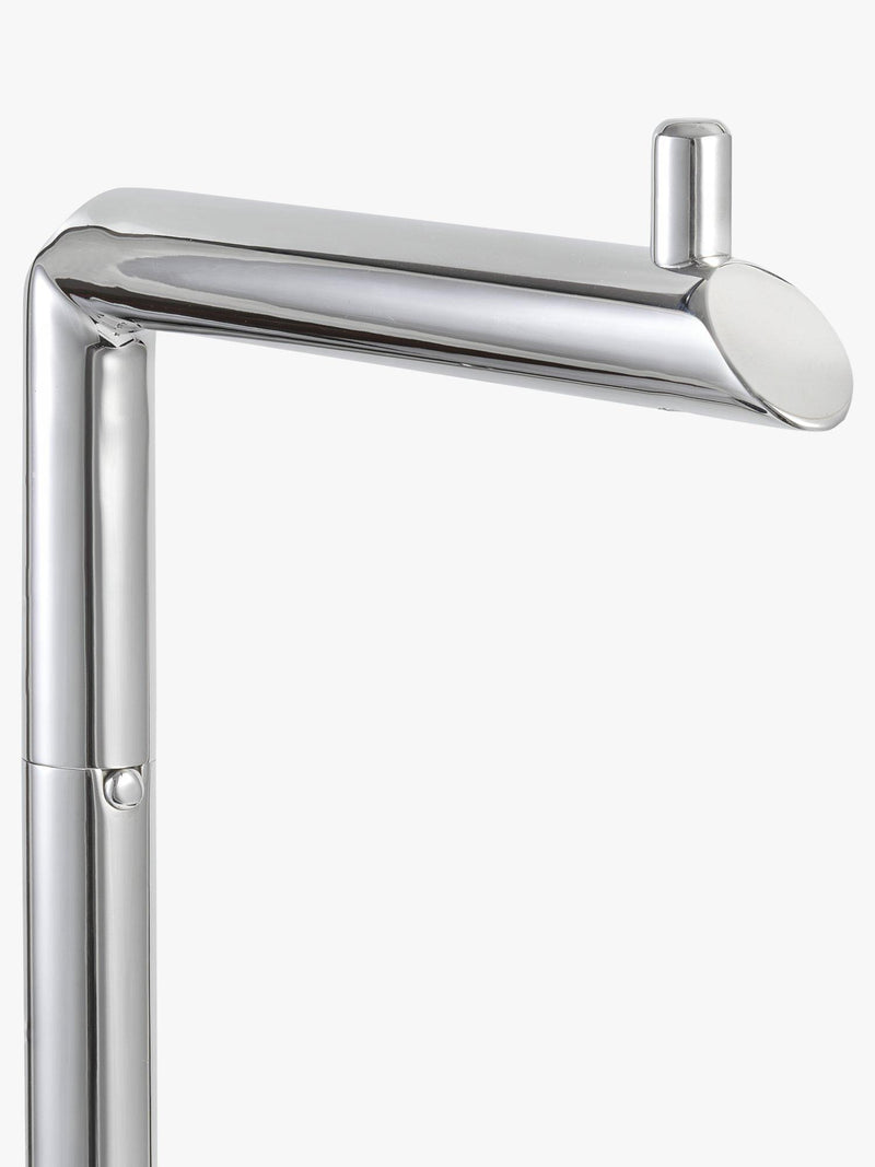 Robert Welch Oblique floor-standing toilet roll holder stainless steel (British brand)