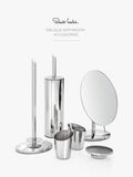 Robert Welch Oblique floor-standing toilet roll holder stainless steel (British brand)