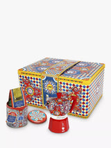 John Lewis Bialetti Dolce Gabbana Moka Express Coffee Maker & Ground Coffee Gift Set 3 Cup- Buy online at McGrocer