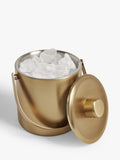 John Lewis stainless steel ice bucket in brushed gold, UK version