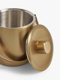John Lewis stainless steel ice bucket in brushed gold, UK version