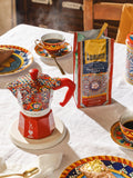Bialetti Dolce & Gabbana Sicilian Carretto Perfetto Moka Irresistibile ground coffee tin 200g - British product