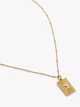John Lewis Monica Vinader Talisman Heart Pendant Necklace- Buy online at McGrocer